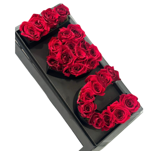 I Love You Floral Box - A Timeless Expression of Love