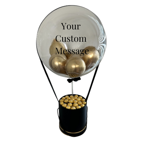 Sweet Chocolate Balloon Box