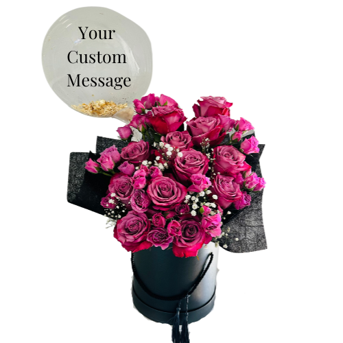 Flower Box With A Mini Balloon