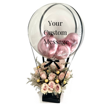 Load image into Gallery viewer, Chocolate and Roses Balloon Box
